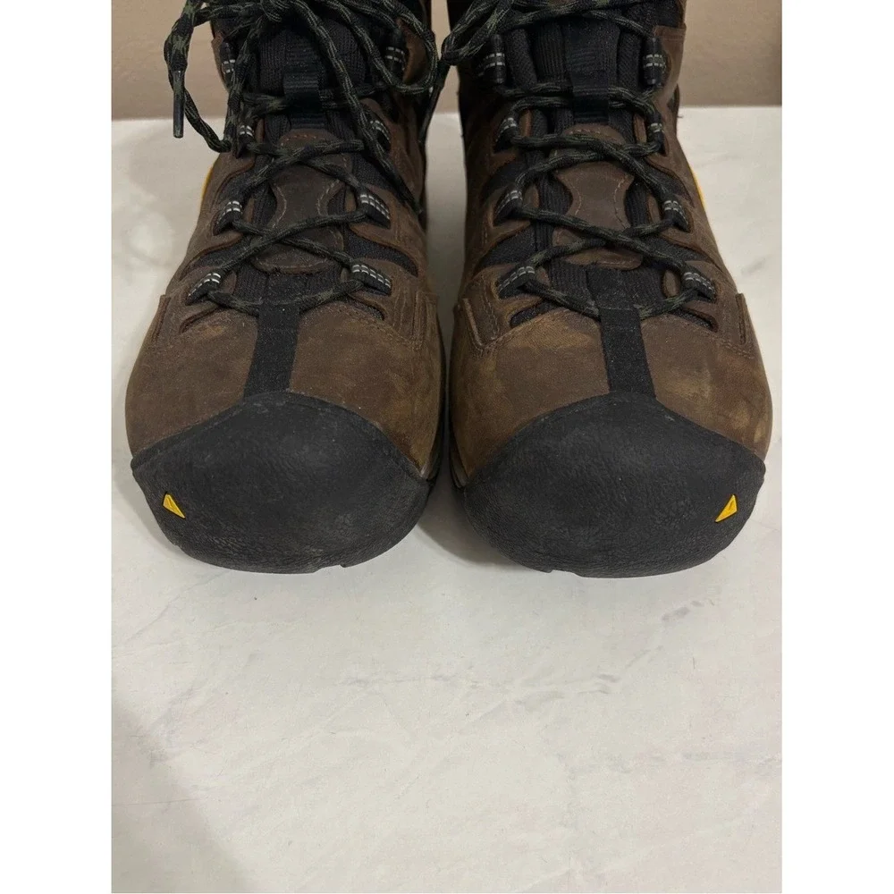 Keen Men's 13EE Brown Utility Detroit XT Steel Toe Leather Work Boots Workwear